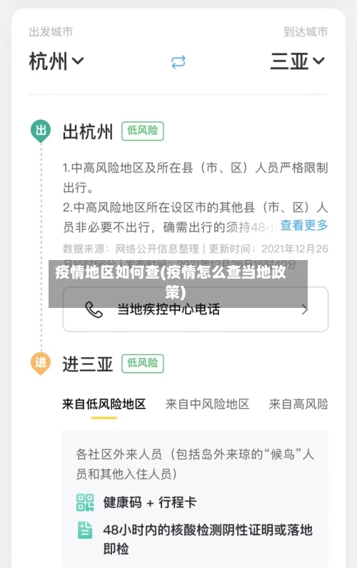 疫情地区如何查(疫情怎么查当地政策)-第2张图片