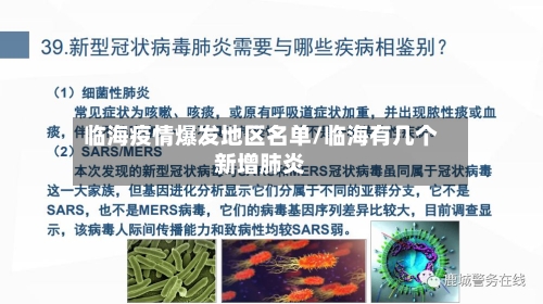临海疫情爆发地区名单/临海有几个新增肺炎