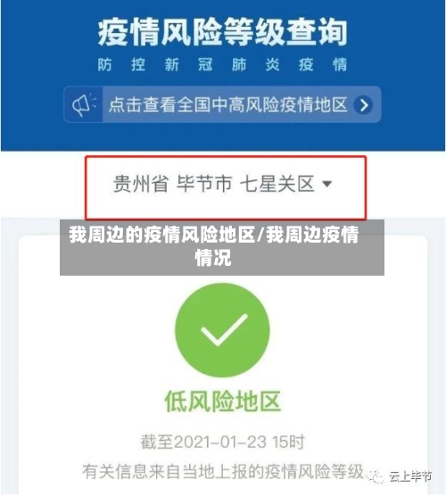 我周边的疫情风险地区/我周边疫情情况