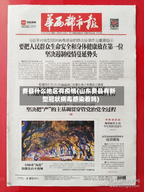 费县什么地区有疫情(山东费县有新型冠状病毒感染着吗)