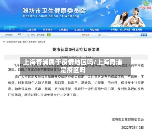 上海青浦属于疫情地区吗/上海青浦是疫区吗
