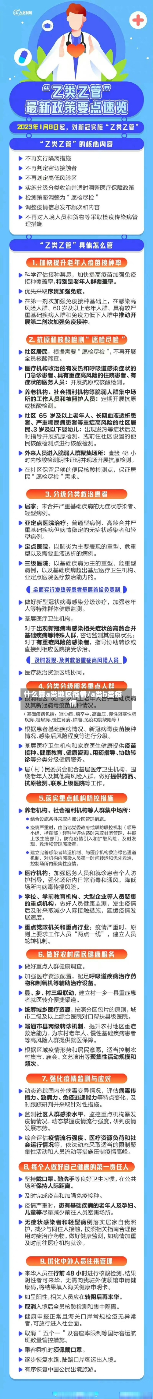 什么算a类地区疫情/a类b类疫情