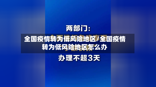 全国疫情转为低风险地区/全国疫情转为低风险地区怎么办