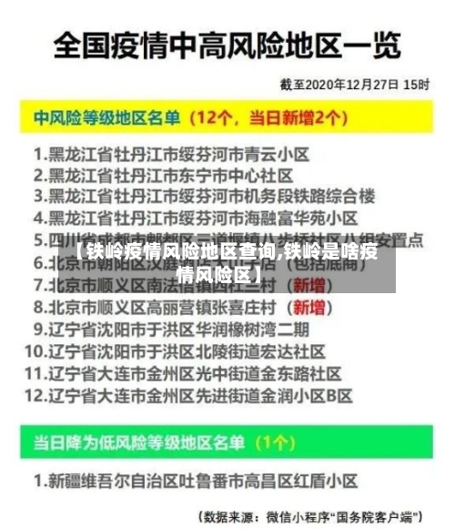 【铁岭疫情风险地区查询,铁岭是啥疫情风险区】-第2张图片