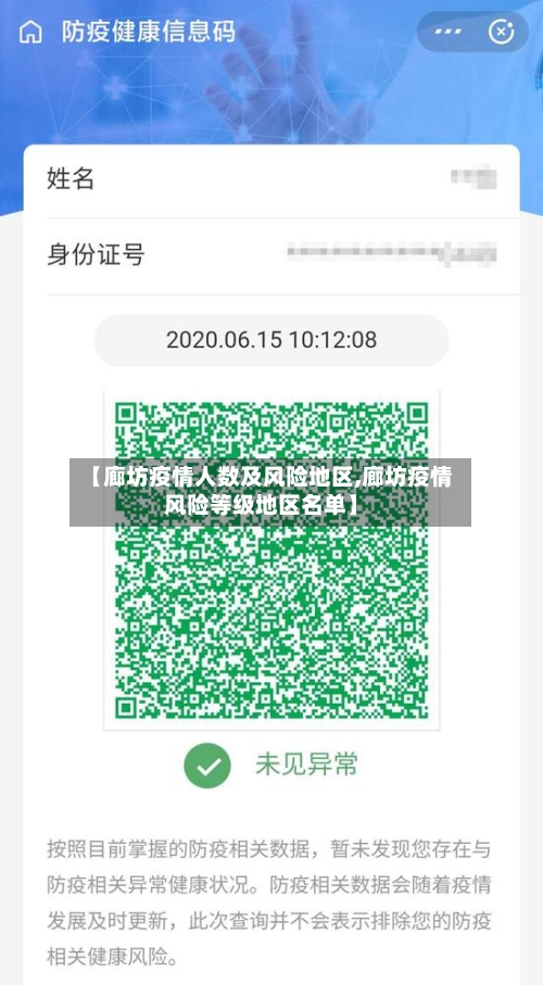 【廊坊疫情人数及风险地区,廊坊疫情风险等级地区名单】-第2张图片